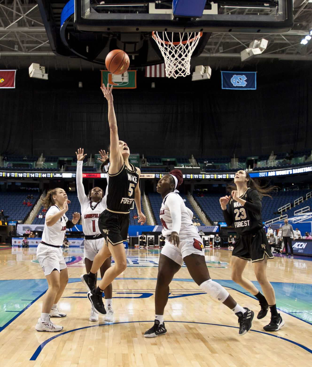 Wake Forest Louisville ACC Women's Tournament